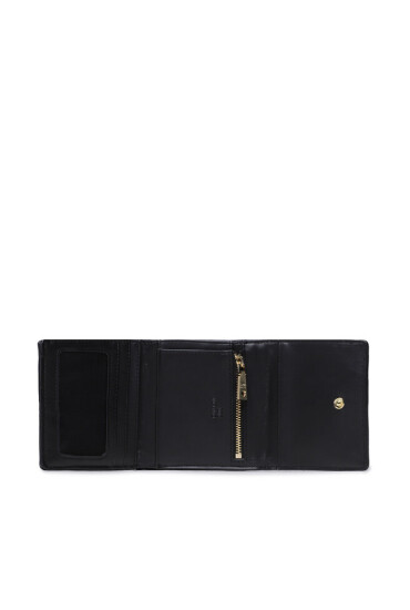 LOVE MOSCHINO Малък дамски портфейл JC5683PP1GLA0000 Nero - Mera.bg