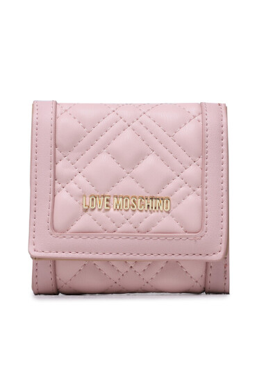 LOVE MOSCHINO Малък дамски портфейл JC5683PP1GLA0609 Nude - Mera.bg