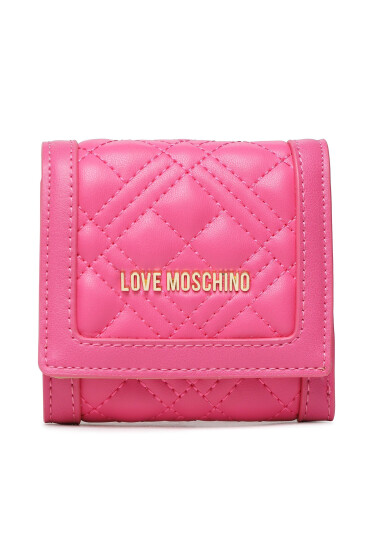 LOVE MOSCHINO Малък дамски портфейл JC5683PP1GLA0615 Fuxia - Mera.bg