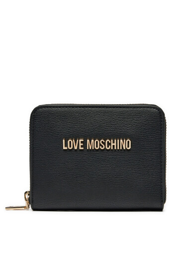 LOVE MOSCHINO Малък дамски портфейл JC5702PP0LLD0000 Черен - Mera.bg