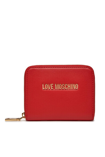 LOVE MOSCHINO Малък дамски портфейл JC5702PP1ILD0500 Червен - Mera.bg