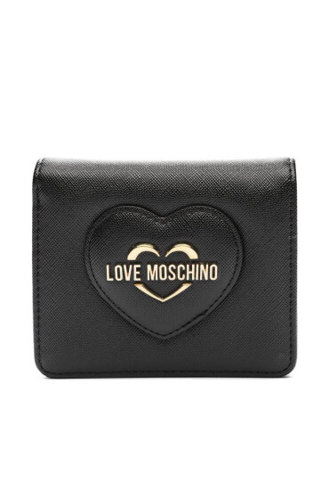 LOVE MOSCHINO Малък дамски портфейл JC5731PP0HKL0000 Nero - Mera.bg