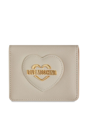 LOVE MOSCHINO Малък дамски портфейл JC5731PP0HKL0110 Avorio - Mera.bg