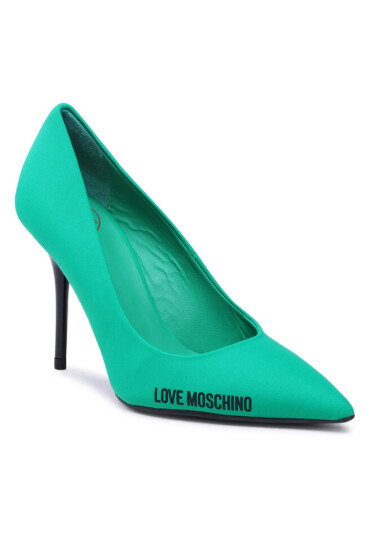 LOVE MOSCHINO Обувки на ток JA10089G1GIM0850 Verde - Mera.bg