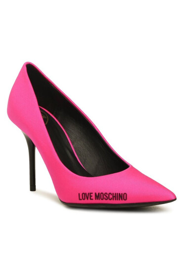 LOVE MOSCHINO Обувки на ток JA10089G1HIM0604 Розов - Mera.bg