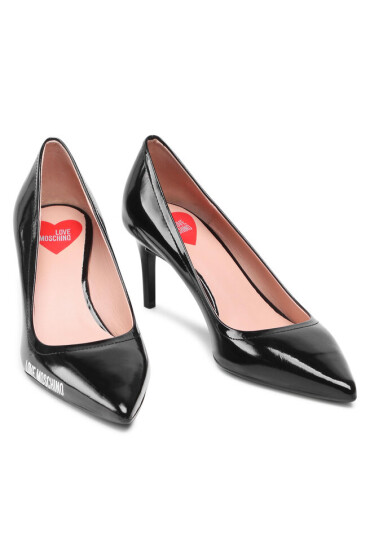 LOVE MOSCHINO Обувки на ток JA10167G1EIH0000 Nero - Mera.bg