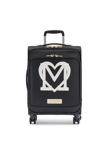 LOVE MOSCHINO Самолетен куфар за ръчен багаж JC5101PP0IKX000A Черен - Mera.bg