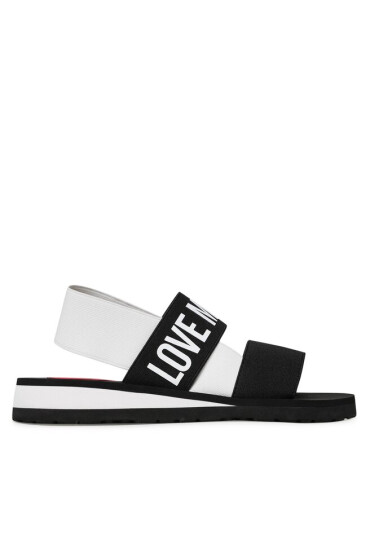 LOVE MOSCHINO Сандали JA16033G0GJN400A Nero/Bianco - Mera.bg