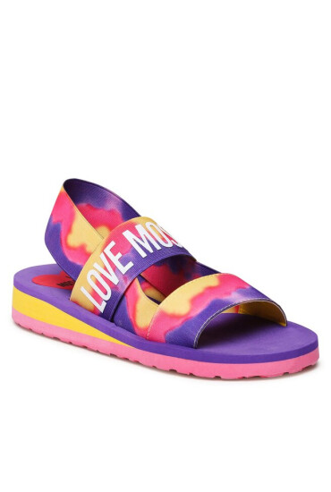 LOVE MOSCHINO Сандали JA16033G0GJN560A Tie/Dye Vi/R.Sh/Gi - Mera.bg