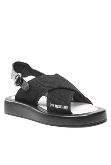 LOVE MOSCHINO Сандали JA16123G0EIZM000 Nero/Nap.Bia - Mera.bg