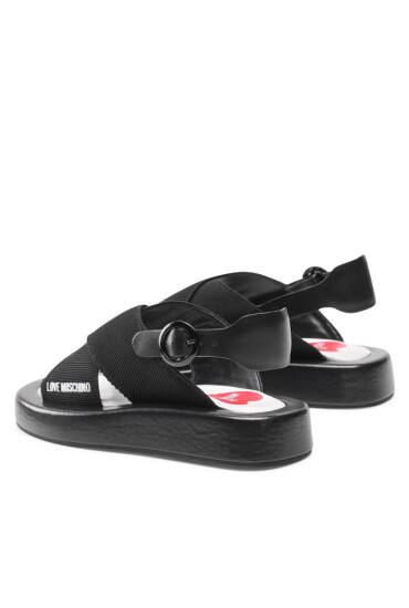 LOVE MOSCHINO Сандали JA16123G0EIZM000 Nero/Nap.Bia - Mera.bg