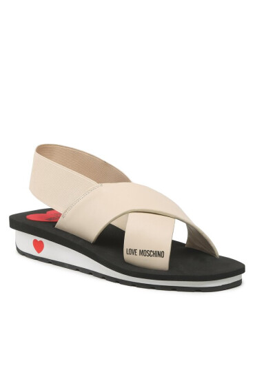 LOVE MOSCHINO Сандали JA16123G1GI40120 Offwhite - Mera.bg