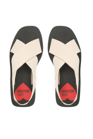 LOVE MOSCHINO Сандали JA16123G1GI40120 Offwhite - Mera.bg