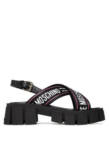 LOVE MOSCHINO Сандали JA16186G0GIX200A Ner/Bia/Fux - Mera.bg