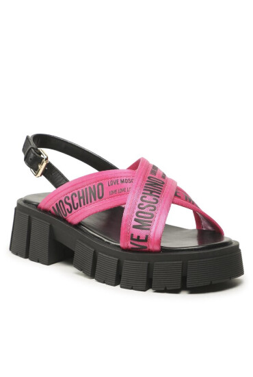 LOVE MOSCHINO Сандали JA16186G0GIX261A Ner/Fu - Mera.bg