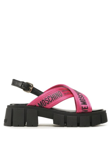 LOVE MOSCHINO Сандали JA16186G0GIX261A Ner/Fu - Mera.bg