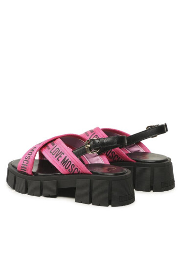 LOVE MOSCHINO Сандали JA16186G0GIX261A Ner/Fu - Mera.bg