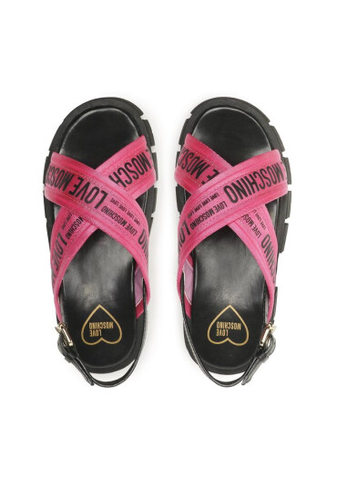 LOVE MOSCHINO Сандали JA16186G0GIX261A Ner/Fu - Mera.bg