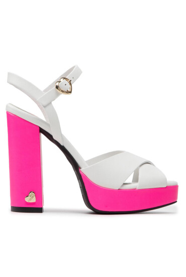 LOVE MOSCHINO Сандали JA1627AG0EIE210A Bianco/Fuxia - Mera.bg