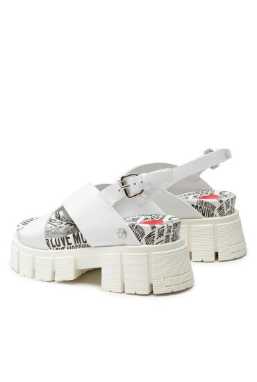 LOVE MOSCHINO Сандали JA16317G0EIAL100 Бял - Mera.bg