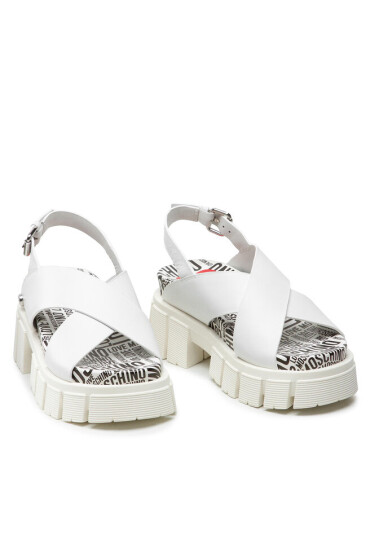 LOVE MOSCHINO Сандали JA16317G0EIAL100 Бял - Mera.bg