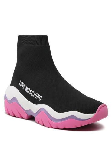 LOVE MOSCHINO Сникърси JA15574G1GIZR000 Черен - Mera.bg