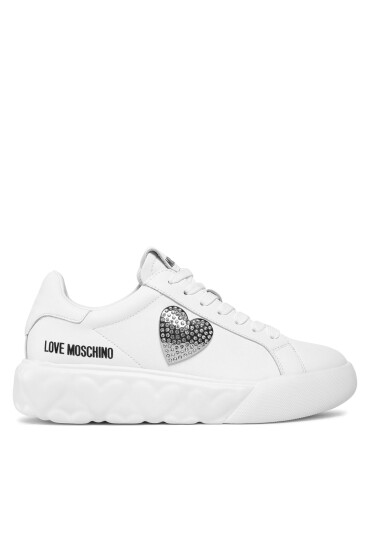 LOVE MOSCHINO Сникърси JA15014G1IIA0100 Бял - Mera.bg
