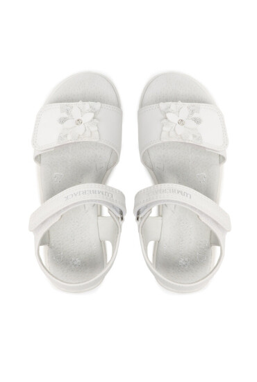 Lumberjack Сандали SANDAL WITH FLOWER Бял - Mera.bg