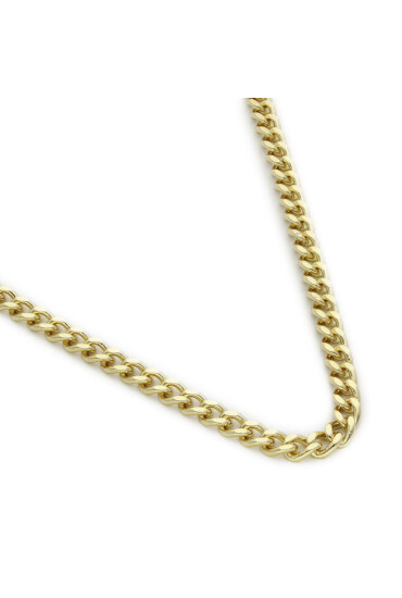Luv AJ Колие Classiquw Skinny Curb Chain (5mm) CORE22-N-CSCC-G Златист - Mera.bg