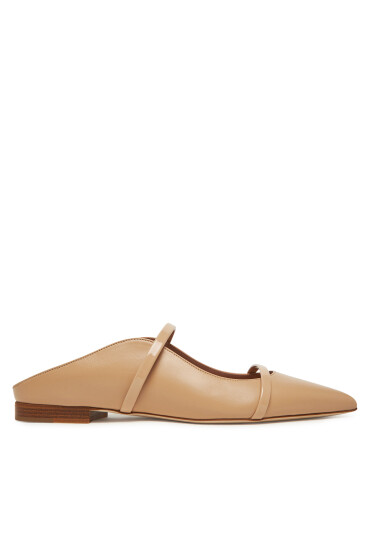 MALONE SOULIERS Чехли Maureen Flat 327 Бежов - Mera.bg