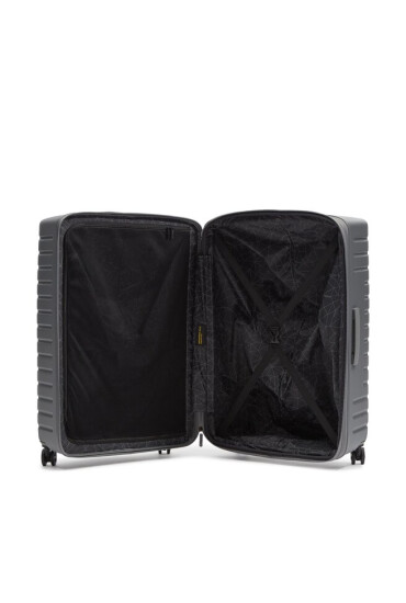 Mandarina Duck Голям куфар Flyduck P10KNV0413D Сив - Mera.bg