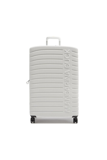 Mandarina Duck Голям куфар Flyduck P10KNV0427O Бял - Mera.bg