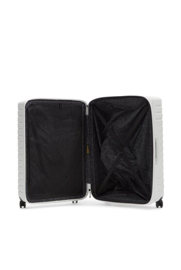Mandarina Duck Голям куфар Flyduck P10KNV0427O Бял - Mera.bg