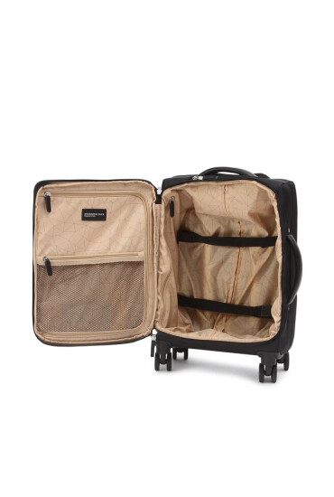 Mandarina Duck Малък текстилен куфар Trolley Cabin Exp P10JLV01651 Black - Mera.bg