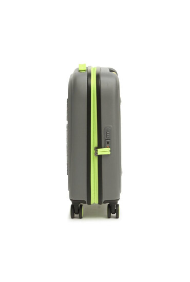 Mandarina Duck Малък твърд куфар Logoduck+ P10SZV24A19 Gray/Lime - Mera.bg