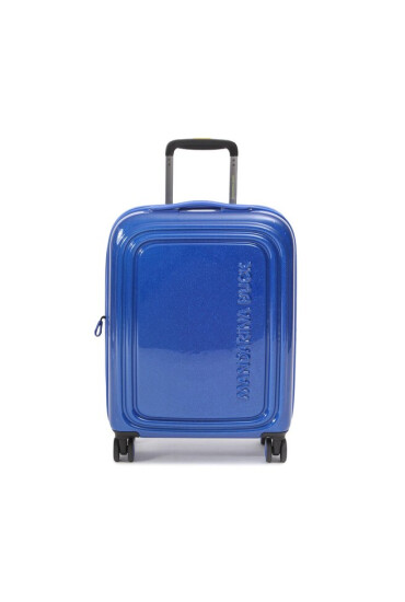 Mandarina Duck Малък твърд куфар Logoduck+ Glitter P10GXV24A18 Glitter Blue - Mera.bg