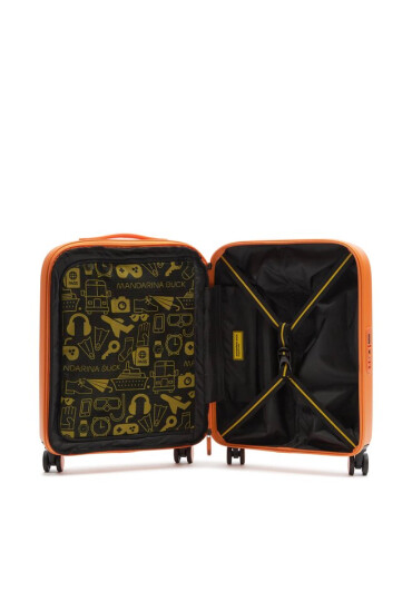 Mandarina Duck Малък твърд куфар Logoduck+ P10SZV2406Y Tangerine - Mera.bg