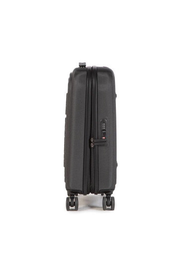 Mandarina Duck Малък твърд куфар Logoduck + P10SZV24651 Black - Mera.bg