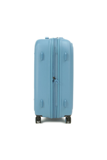 Mandarina Duck Среден твърд куфар Logoduck + P10SZV3229K Parisian Blue - Mera.bg
