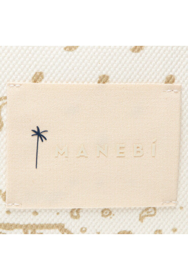 Manebi Дамска чанта Tote Bag B 0.3 At Beige Bandana - Mera.bg