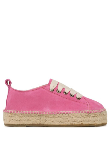 Manebi Еспадрили Lace-Up Espadrilles R 3.6 E0 Bold Pink - Mera.bg