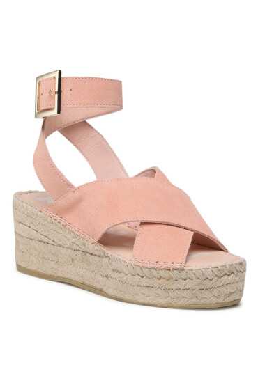 Manebi Еспадрили Wedges W Belt W 1.4 Wb Pastel Rose - Mera.bg