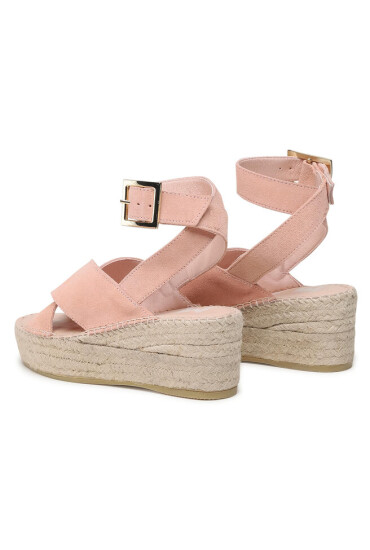 Manebi Еспадрили Wedges W Belt W 1.4 Wb Pastel Rose - Mera.bg
