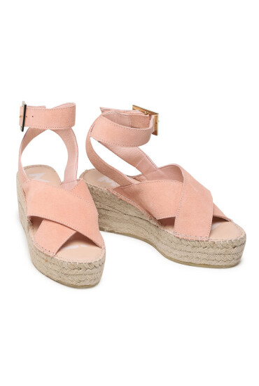 Manebi Еспадрили Wedges W Belt W 1.4 Wb Pastel Rose - Mera.bg