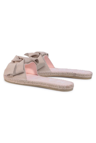 Manebi Еспадрили Sandals With Bow K 1.1 J0 Champagne Beige - Mera.bg