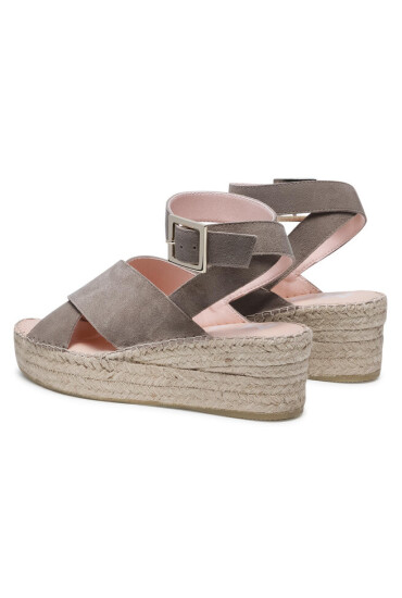 Manebi Еспадрили Wedges W Belt W 1.9 Wb Vintage Taupe 1 - Mera.bg