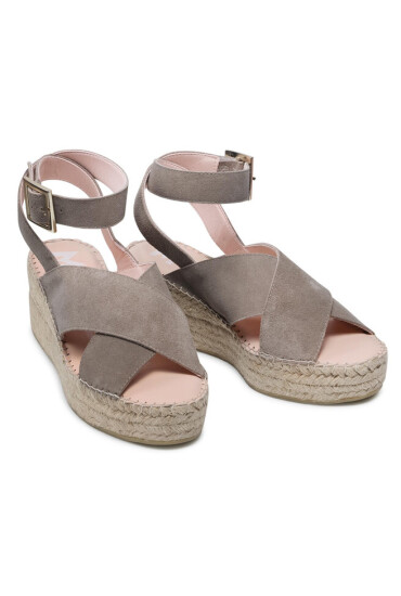 Manebi Еспадрили Wedges W Belt W 1.9 Wb Vintage Taupe 1 - Mera.bg