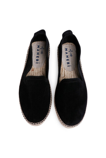 Manebi Еспадрили Slippers D K 1.0 D0 Black - Mera.bg