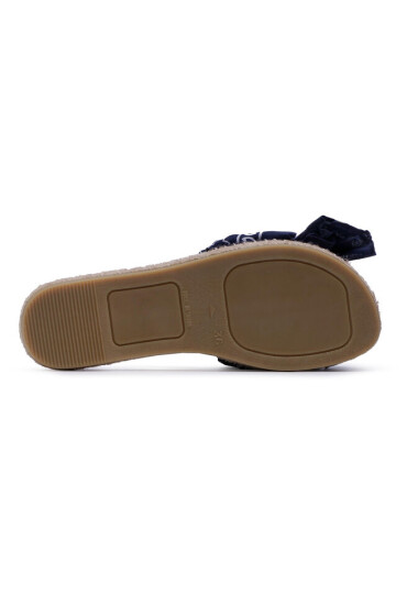 Manebi Еспадрили Sandals With Bow F 9.6 J0 Navy Bandana - Mera.bg