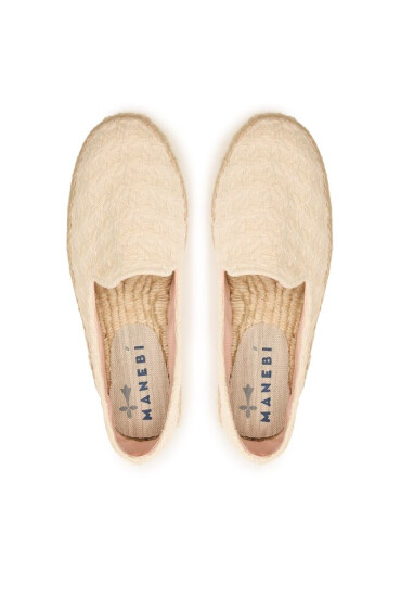 Manebi Еспадрили Double Sole Espadrilles G 4.9 D0 Бежов - Mera.bg
